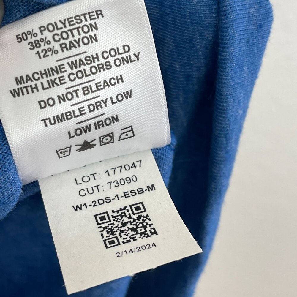 NEW American Giant Womens Medium Blue Lightweight Full Zip Essential Blue Jacket - Picture 7 of 11